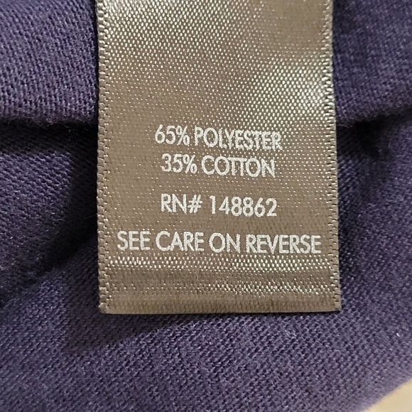 + Torrid navy blue vneck short sleeve relaxed fit short sleeve tshirt - Picture 8 of 11